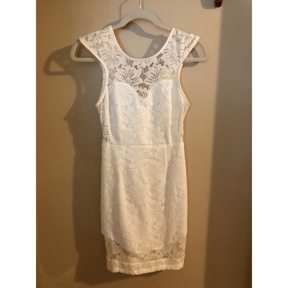 White Lace Dress